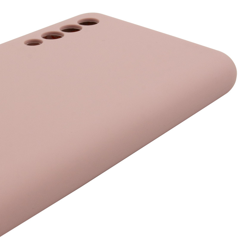 Чохол Silicone Cover Lakshmi Full Camera (AAA) на Samsung Galaxy A50 (A505F) / A50s / A30s (Рожевий / Pink Sand) в магазині vchehle.ua