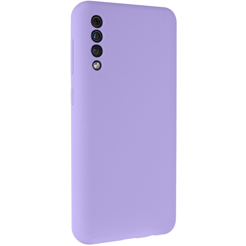 Чохол Silicone Cover Lakshmi Full Camera (AAA) на Samsung Galaxy A50 (A505F) / A50s / A30s (Бузковий / Dasheen)