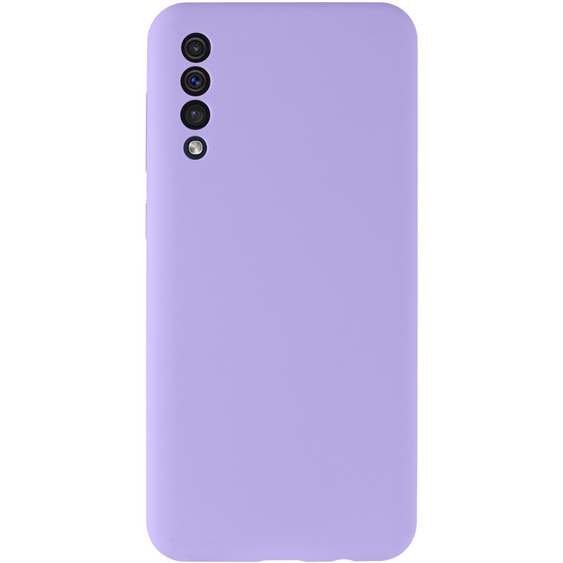 Фото Чохол Silicone Cover Lakshmi Full Camera (AAA) на Samsung Galaxy A50 (A505F) / A50s / A30s (Бузковий / Dasheen) на vchehle.ua