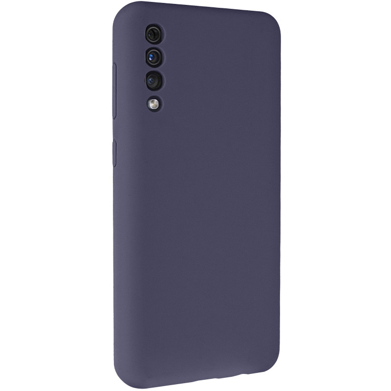 Чохол Silicone Cover Lakshmi Full Camera (AAA) на Samsung Galaxy A50 (A505F) / A50s / A30s (Темно-синій / Midnight blue)