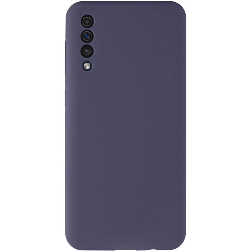 Фото Чохол Silicone Cover Lakshmi Full Camera (AAA) на Samsung Galaxy A50 (A505F) / A50s / A30s (Темно-синій / Midnight blue) на vchehle.ua