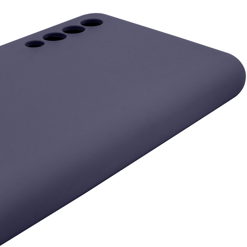 Чохол Silicone Cover Lakshmi Full Camera (AAA) на Samsung Galaxy A50 (A505F) / A50s / A30s (Темно-синій / Midnight blue) в магазині vchehle.ua