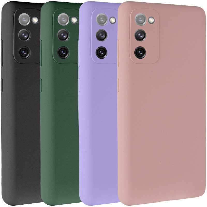 Чохол Silicone Cover Lakshmi Full Camera (AAA) на Samsung Galaxy S20 FE