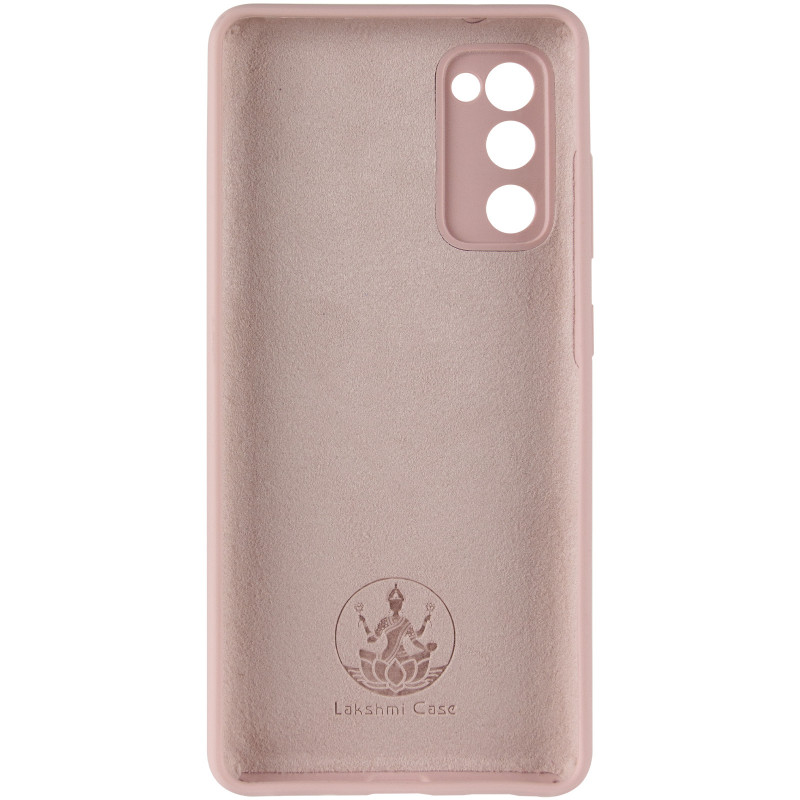 Фото Чохол Silicone Cover Lakshmi Full Camera (AAA) на Samsung Galaxy S20 FE (Рожевий / Pink Sand) в маназині vchehle.ua