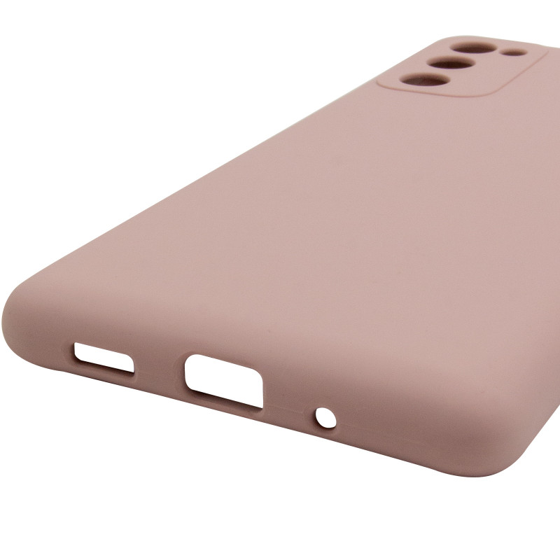 Купити Чохол Silicone Cover Lakshmi Full Camera (AAA) на Samsung Galaxy S20 FE (Рожевий / Pink Sand) на vchehle.ua