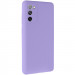 Чохол Silicone Cover Lakshmi Full Camera (AAA) на Samsung Galaxy S20 FE (Бузковий / Dasheen)