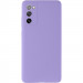 Фото Чохол Silicone Cover Lakshmi Full Camera (AAA) на Samsung Galaxy S20 FE (Бузковий / Dasheen) на vchehle.ua
