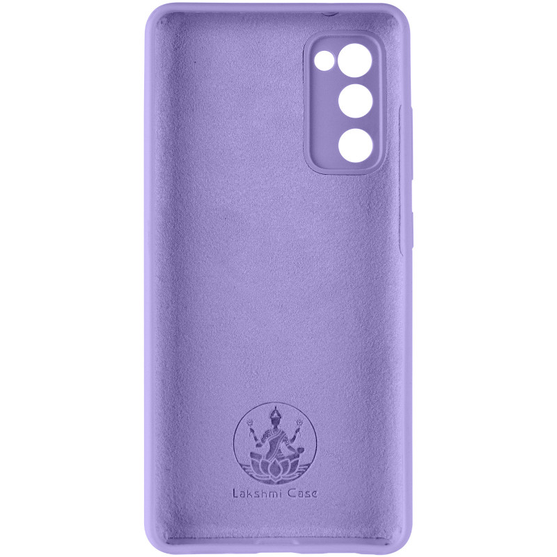 Фото Чохол Silicone Cover Lakshmi Full Camera (AAA) на Samsung Galaxy S20 FE (Бузковий / Dasheen) в маназині vchehle.ua