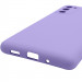 Купити Чохол Silicone Cover Lakshmi Full Camera (AAA) на Samsung Galaxy S20 FE (Бузковий / Dasheen) на vchehle.ua