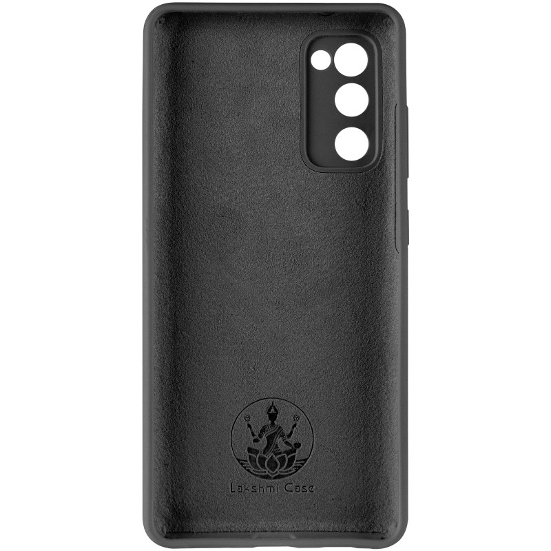Фото Чохол Silicone Cover Lakshmi Full Camera (AAA) на Samsung Galaxy S20 FE (Чорний / Black) в маназині vchehle.ua