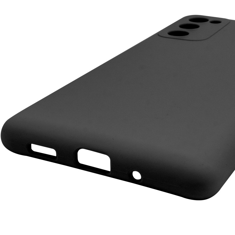 Купити Чохол Silicone Cover Lakshmi Full Camera (AAA) на Samsung Galaxy S20 FE (Чорний / Black) на vchehle.ua