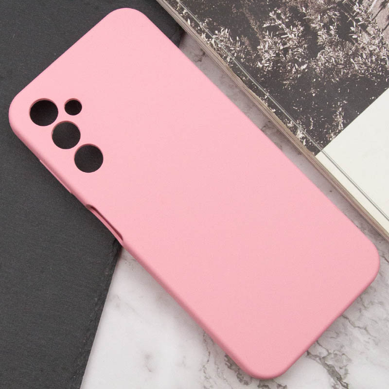 Купити Чохол Silicone Cover Lakshmi Full Camera (AAA) на Samsung Galaxy A15 4G/5G / M15 5G (Рожевий / Light pink) на vchehle.ua