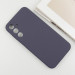 Купить Чехол Silicone Cover Lakshmi Full Camera (AAA) для Samsung Galaxy A35 (Серый / Dark Gray) на vchehle.ua