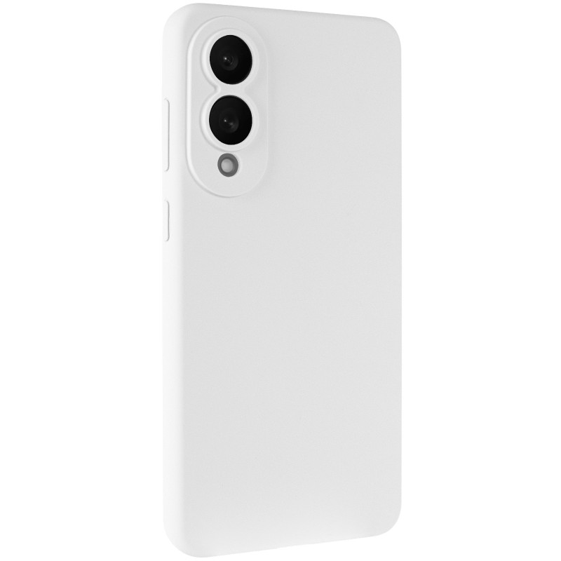 Чехол Silicone Cover Lakshmi Full Camera (AAA) для Samsung Galaxy S25 Edge (Белый / White)