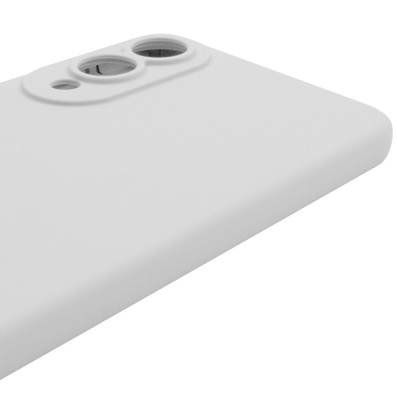 Чехол Silicone Cover Lakshmi Full Camera (AAA) для Samsung Galaxy S25 Edge (Белый / White) в магазине vchehle.ua