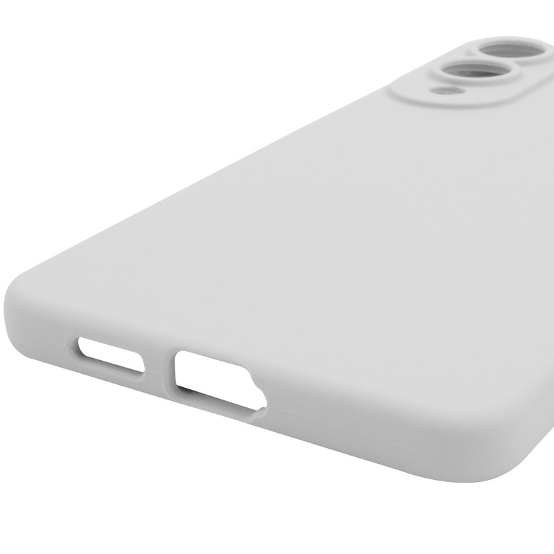 Купить Чехол Silicone Cover Lakshmi Full Camera (AAA) для Samsung Galaxy S25 Edge (Белый / White) на vchehle.ua