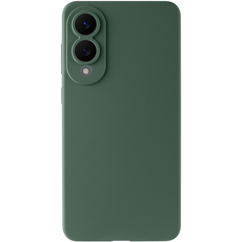 Фото Чехол Silicone Cover Lakshmi Full Camera (AAA) для Samsung Galaxy S25 Edge (Зеленый / Cyprus Green) на vchehle.ua