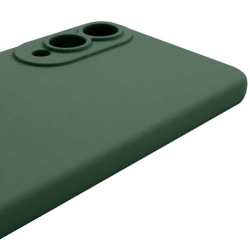 Чехол Silicone Cover Lakshmi Full Camera (AAA) для Samsung Galaxy S25 Edge (Зеленый / Cyprus Green) в магазине vchehle.ua