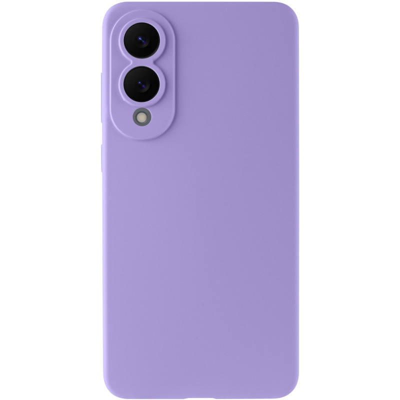 Фото Чехол Silicone Cover Lakshmi Full Camera (AAA) для Samsung Galaxy S25 Edge (Сиреневый / Dasheen) на vchehle.ua