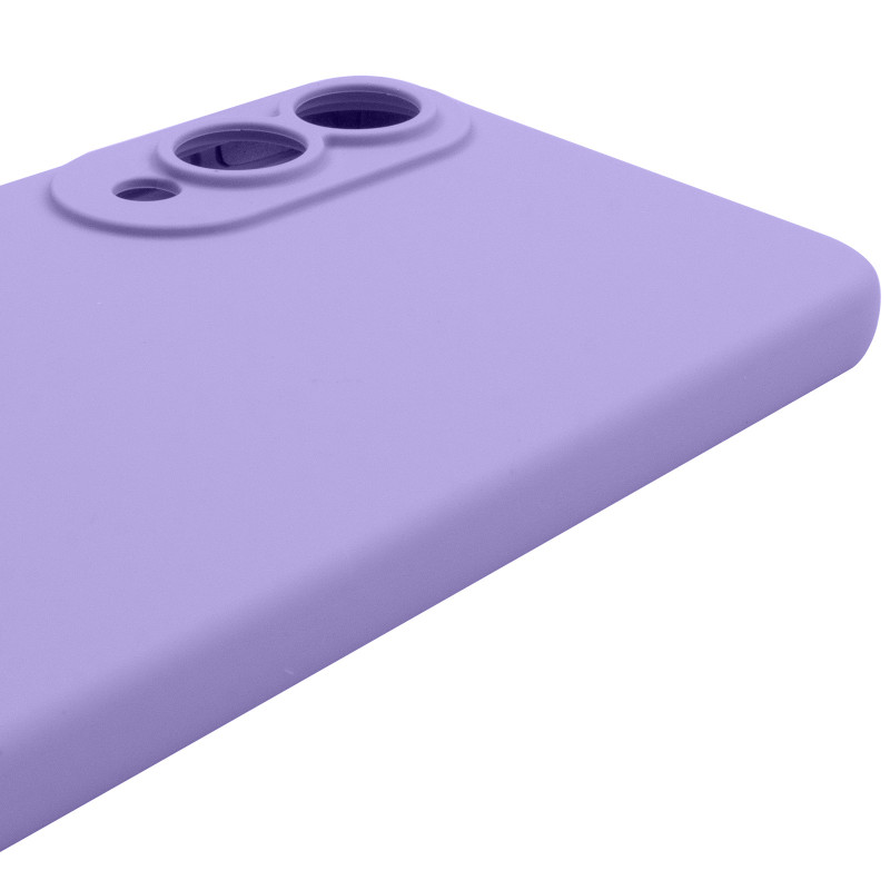 Чехол Silicone Cover Lakshmi Full Camera (AAA) для Samsung Galaxy S25 Edge (Сиреневый / Dasheen) в магазине vchehle.ua
