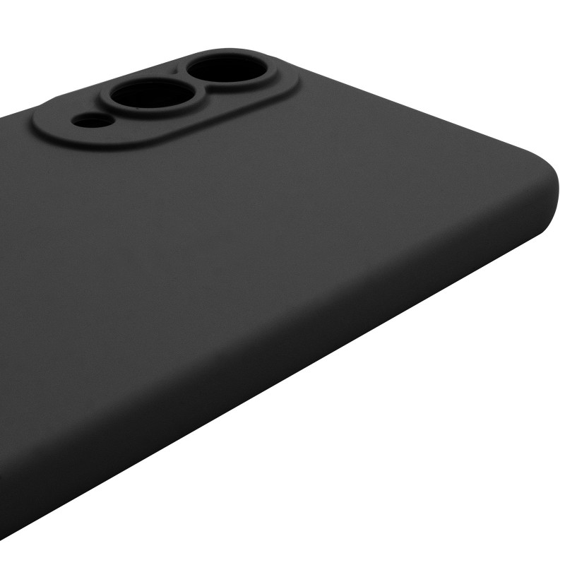 Чехол Silicone Cover Lakshmi Full Camera (AAA) для Samsung Galaxy S25 Edge (Черный / Black) в магазине vchehle.ua