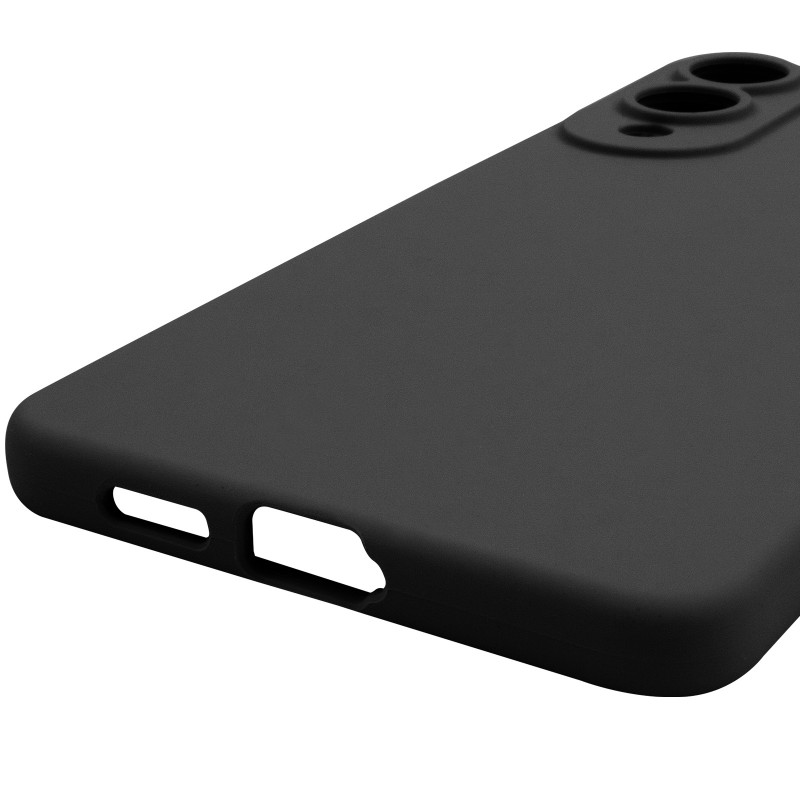 Купить Чехол Silicone Cover Lakshmi Full Camera (AAA) для Samsung Galaxy S25 Edge (Черный / Black) на vchehle.ua