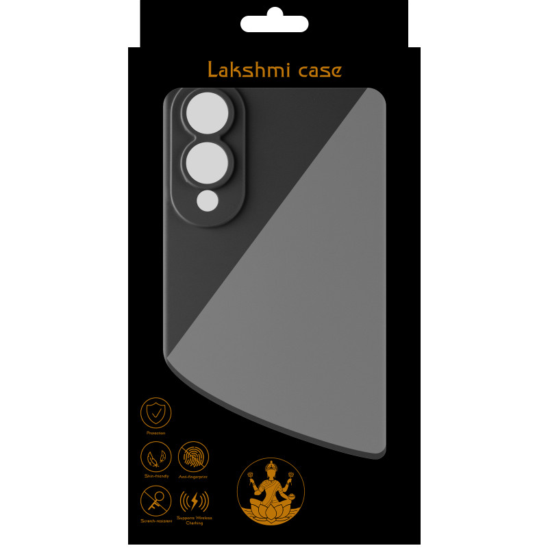 Заказать Чехол Silicone Cover Lakshmi Full Camera (AAA) для Samsung Galaxy S25 Edge (Черный / Black) на vchehle.ua