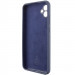 Чохол Silicone Cover Lakshmi Full Camera (AAA) на Samsung Galaxy A08 / A07 4G (Темно-синій / Midnight blue) в магазині vchehle.ua