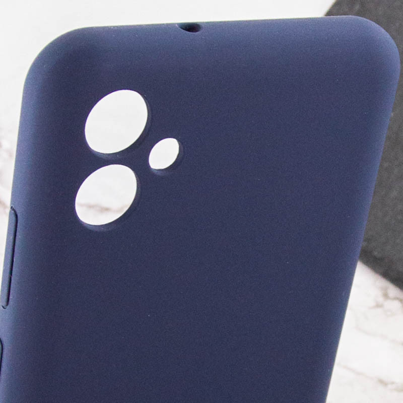 Замовити Чохол Silicone Cover Lakshmi Full Camera (AAA) на Samsung Galaxy A08 / A07 4G (Темно-синій / Midnight blue) на vchehle.ua