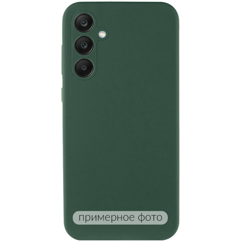 Фото Чехол Silicone Cover Lakshmi Full Camera (AAA) для Samsung Galaxy A10s (Зеленый / Cyprus Green) на vchehle.ua