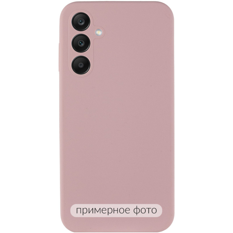 Фото Чехол Silicone Cover Lakshmi Full Camera (AAA) для Samsung Galaxy A10s (Розовый / Pink Sand) на vchehle.ua