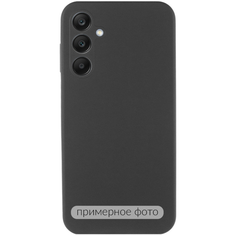 Фото Чехол Silicone Cover Lakshmi Full Camera (AAA) для Samsung Galaxy A10s (Черный / Black) на vchehle.ua
