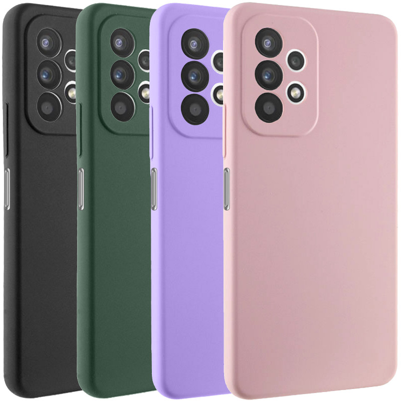 Чехол Silicone Cover Lakshmi Full Camera (AAA) для Samsung Galaxy A13 4G
