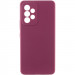 Чехол Silicone Cover Lakshmi Full Camera (AAA) для Samsung Galaxy A13 4G (Бордовый / Plum)