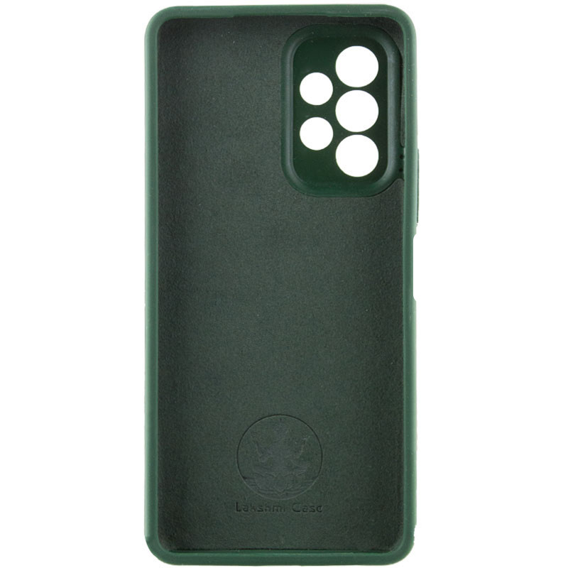 Фото Чехол Silicone Cover Lakshmi Full Camera (AAA) для Samsung Galaxy A13 4G (Зеленый / Cyprus Green) на vchehle.ua