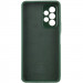 Фото Чехол Silicone Cover Lakshmi Full Camera (AAA) для Samsung Galaxy A13 4G (Зеленый / Cyprus Green) на vchehle.ua