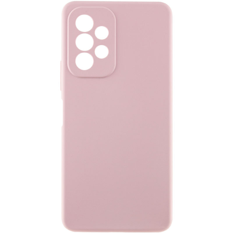 Чехол Silicone Cover Lakshmi Full Camera (AAA) для Samsung Galaxy A13 4G (Розовый / Pink Sand)