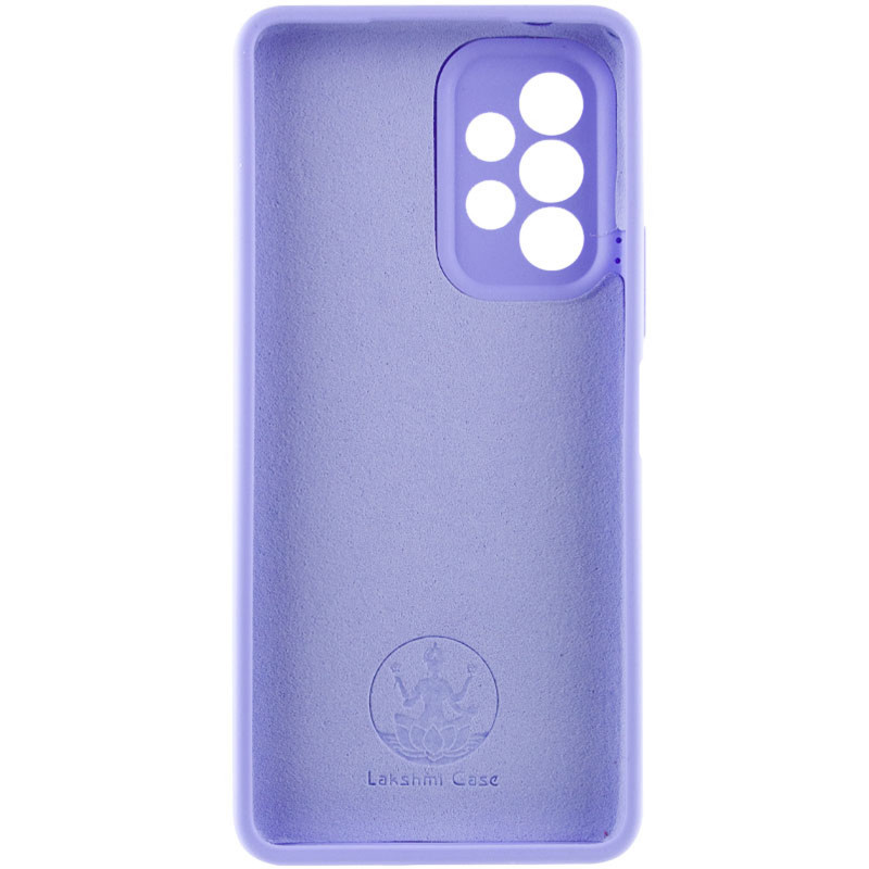 Фото Чехол Silicone Cover Lakshmi Full Camera (AAA) для Samsung Galaxy A13 4G (Сиреневый / Dasheen) на vchehle.ua