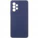 Чехол Silicone Cover Lakshmi Full Camera (AAA) для Samsung Galaxy A13 4G (Темно-синий / Midnight blue)