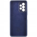 Фото Чехол Silicone Cover Lakshmi Full Camera (AAA) для Samsung Galaxy A13 4G (Темно-синий / Midnight blue) на vchehle.ua
