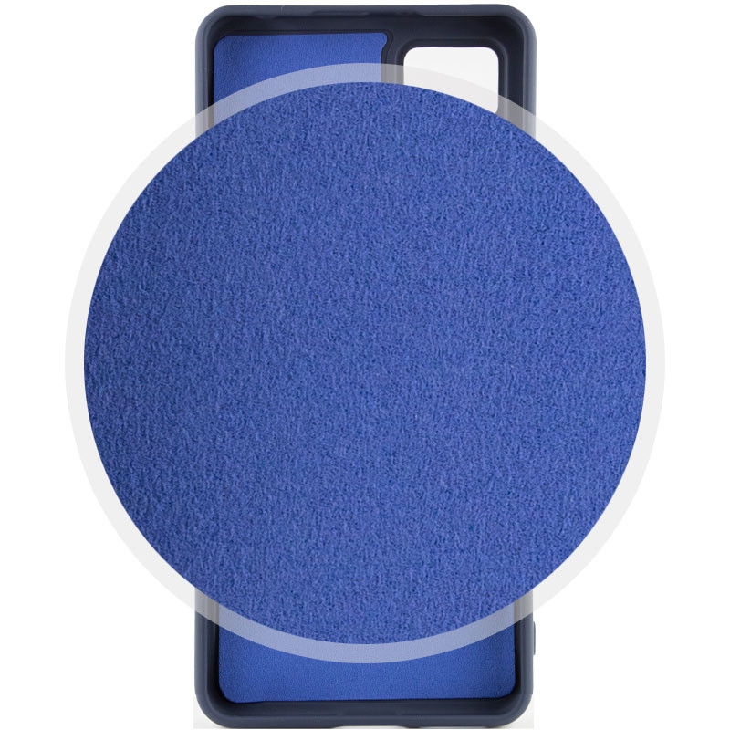 Фото Чехол Silicone Cover Lakshmi Full Camera (AAA) для Xiaomi Redmi Note 11 Pro 4G/5G / 12 Pro 4G (Темно-синий / Midnight blue) в магазине vchehle.ua