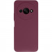 Фото Чохол Silicone Cover Lakshmi Full Camera (AAA) на Xiaomi Redmi A3 (Бордовий / Plum) на vchehle.ua