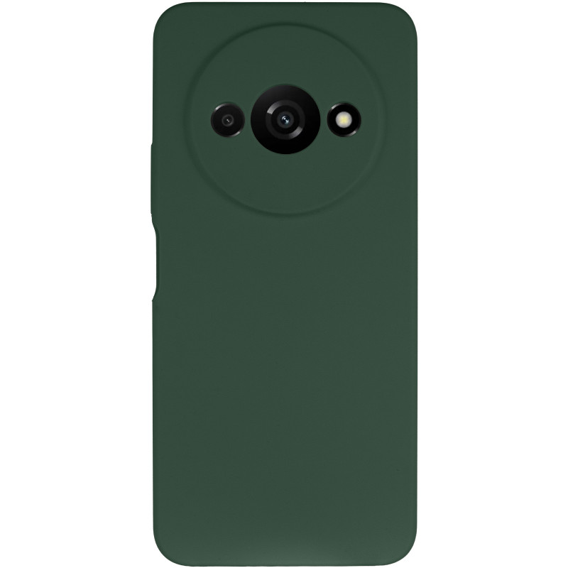 Фото Чохол Silicone Cover Lakshmi Full Camera (AAA) на Xiaomi Redmi A3 (Зелений / Cyprus Green) на vchehle.ua