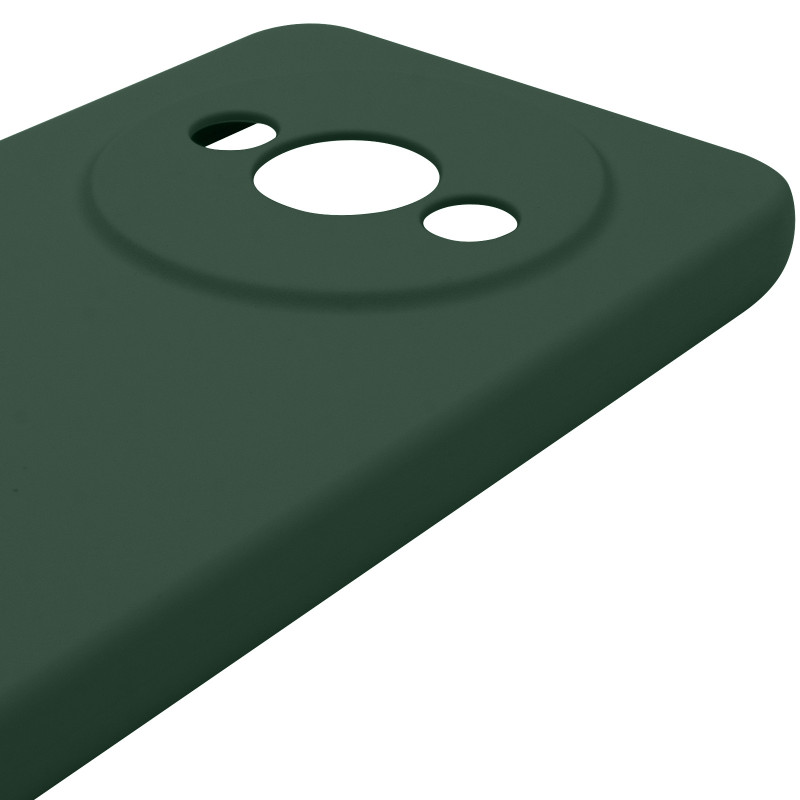 Чохол Silicone Cover Lakshmi Full Camera (AAA) на Xiaomi Redmi A3 (Зелений / Cyprus Green) в магазині vchehle.ua