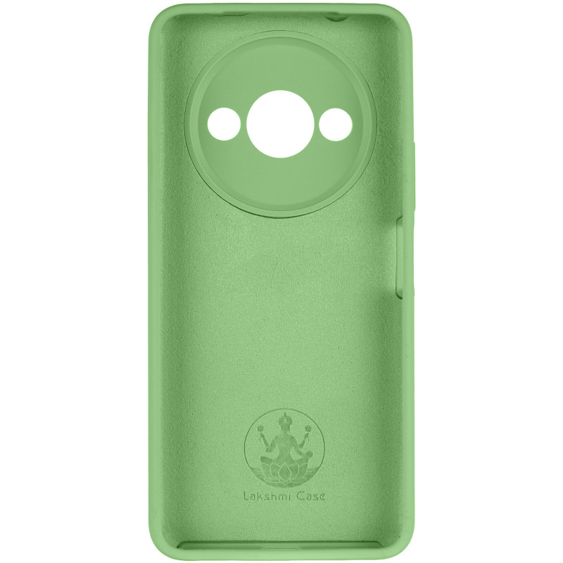 Фото Чохол Silicone Cover Lakshmi Full Camera (AAA) на Xiaomi Redmi A3 (М'ятний / Mint) в маназині vchehle.ua