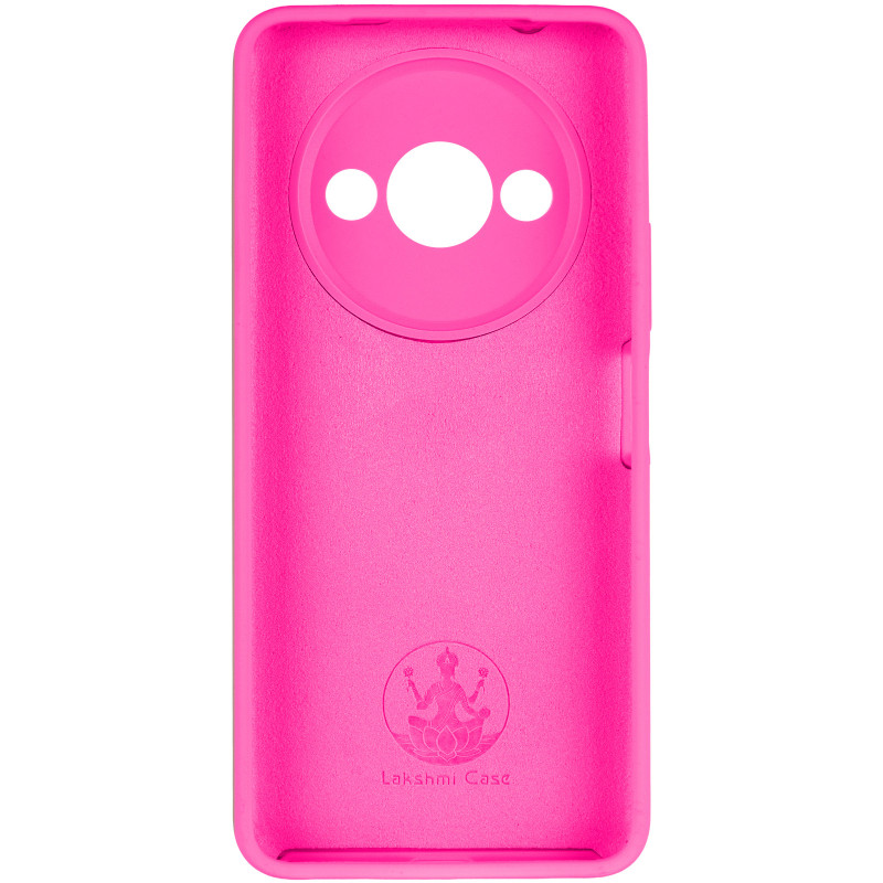Фото Чохол Silicone Cover Lakshmi Full Camera (AAA) на Xiaomi Redmi A3 (Рожевий / Barbie pink) в маназині vchehle.ua