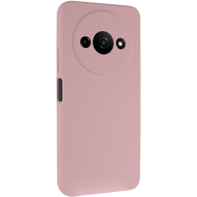 Чохол Silicone Cover Lakshmi Full Camera (AAA) на Xiaomi Redmi A3 (Рожевий / Pink Sand)