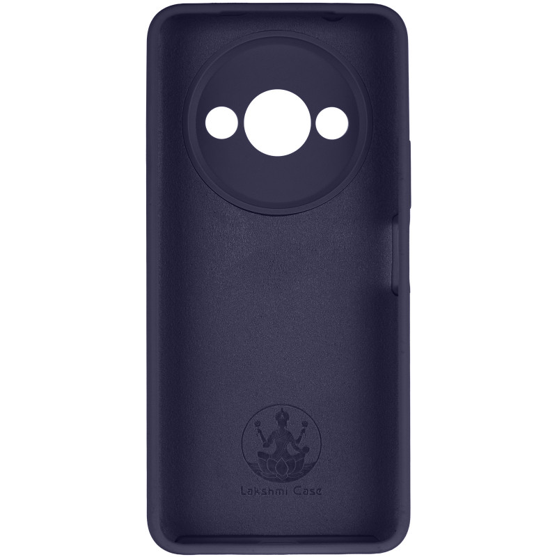 Фото Чохол Silicone Cover Lakshmi Full Camera (AAA) на Xiaomi Redmi A3 (Темно-синій / Midnight blue) в маназині vchehle.ua