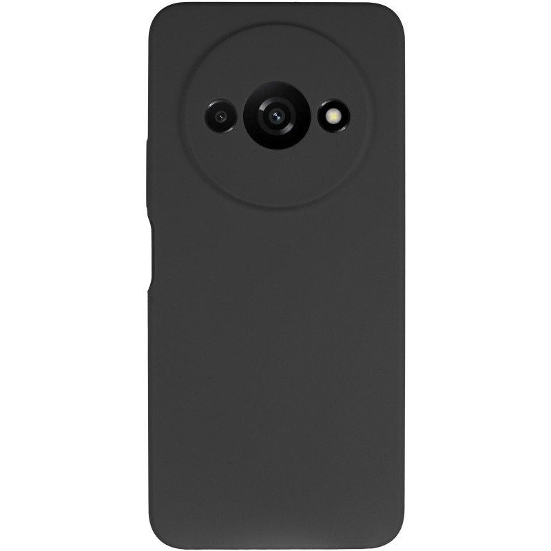 Фото Чохол Silicone Cover Lakshmi Full Camera (AAA) на Xiaomi Redmi A3 (Чорний / Black) на vchehle.ua