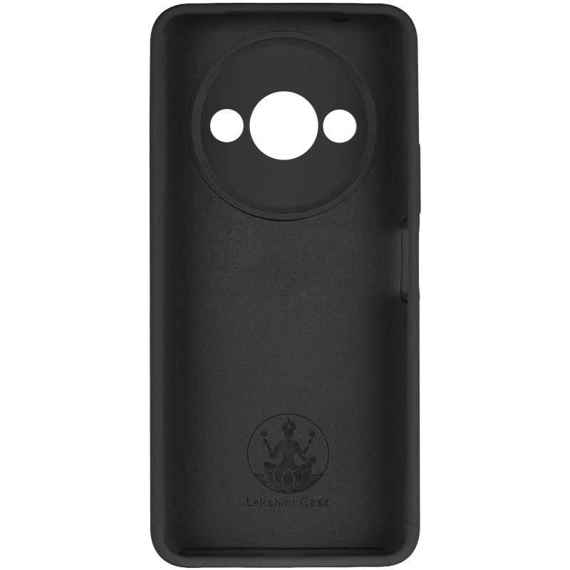 Чохол Silicone Cover Lakshmi Full Camera (AAA) на Xiaomi Redmi A3 (Чорний / Black) в магазині vchehle.ua